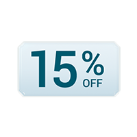 15% OFF