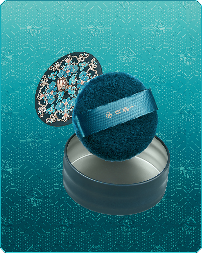 Florasis Soft Blooming Velour Powder Puff