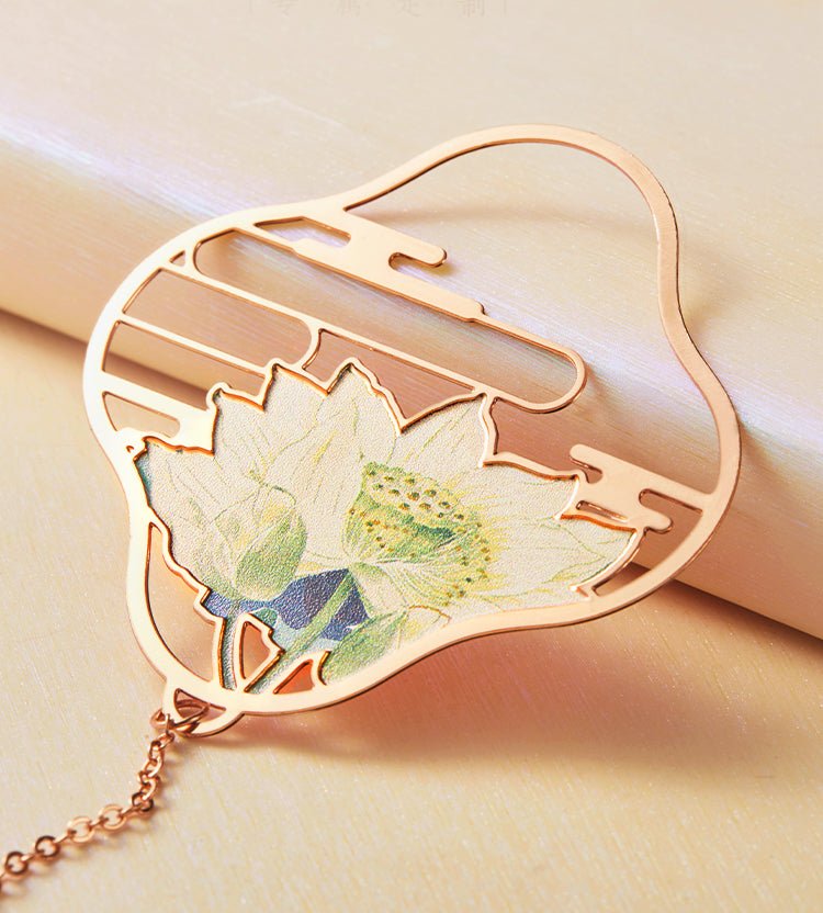 Florasis Metallic Lotus Bookmark-Not for sale