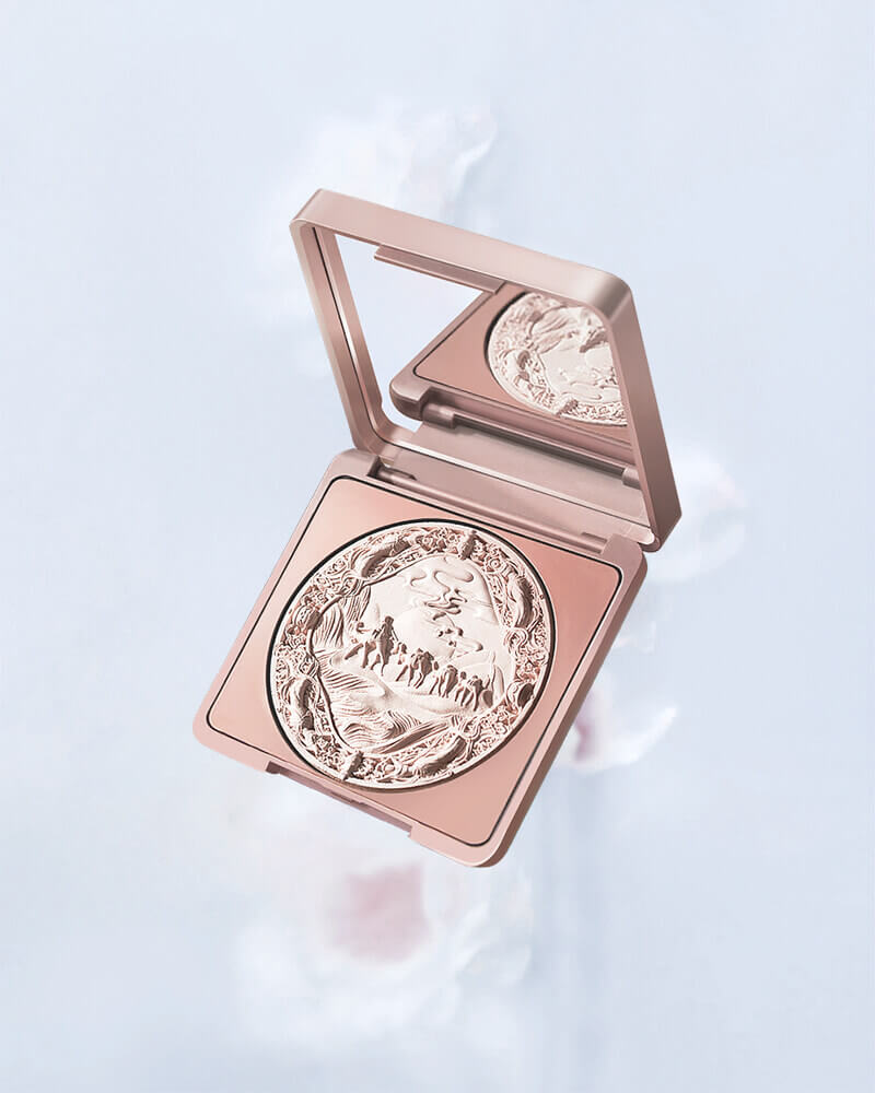 Florasis-Fairy Peach Blossom Pressed Powder