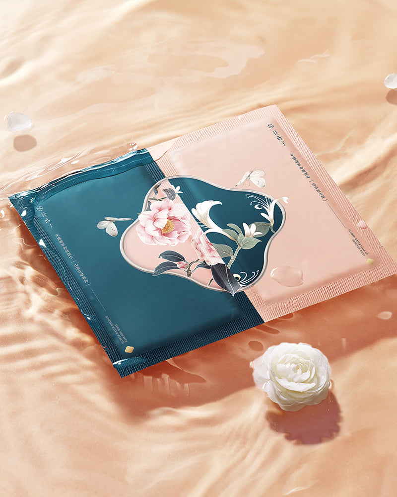Florasis-Floral Dew Care Makeup Remover Wipes (Face+Eyes&Lips)