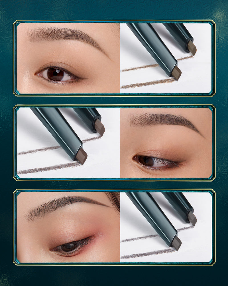 Luozidai Floral Eyebrow Define Powder Pencil