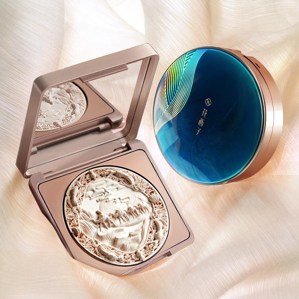 Florasis-Fairy Peach Blossom Pressed Powder