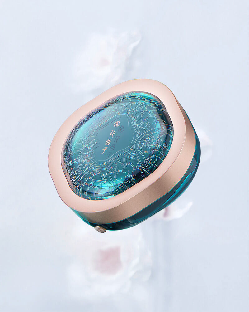Florasis-Fairy Peach Blossom Ultra-light Setting Powder (Porch Window Edition)